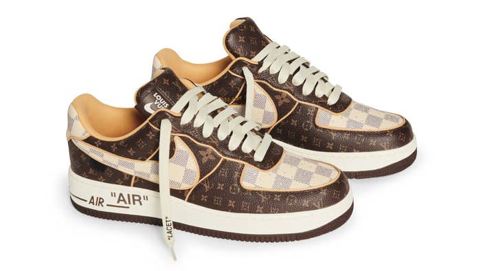 Louis Vuitton x Nike Air 1s Sell for a Total of Million |
