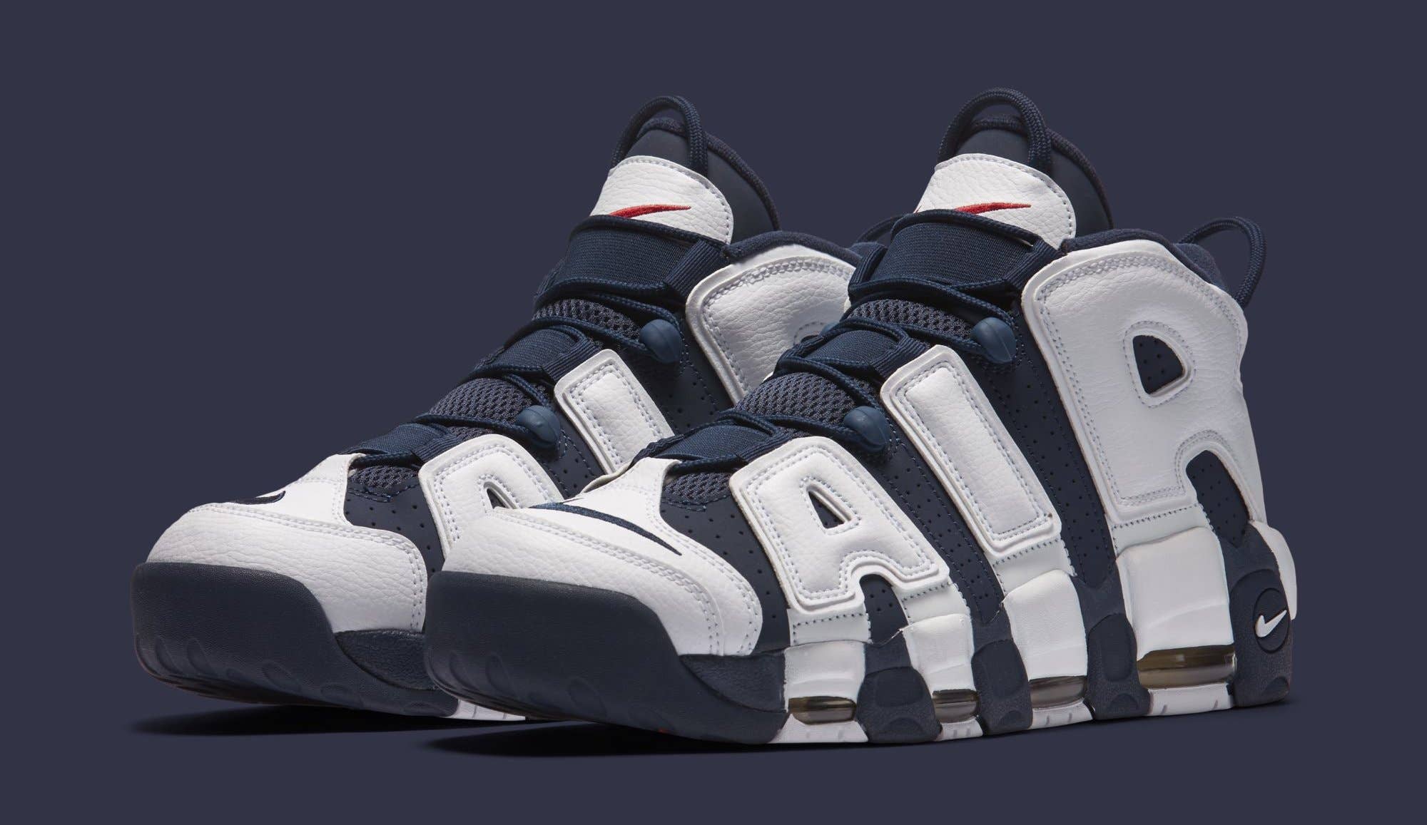 Nike Air More Uptempo 'Olympic' 2020 414962 104  (Pair)