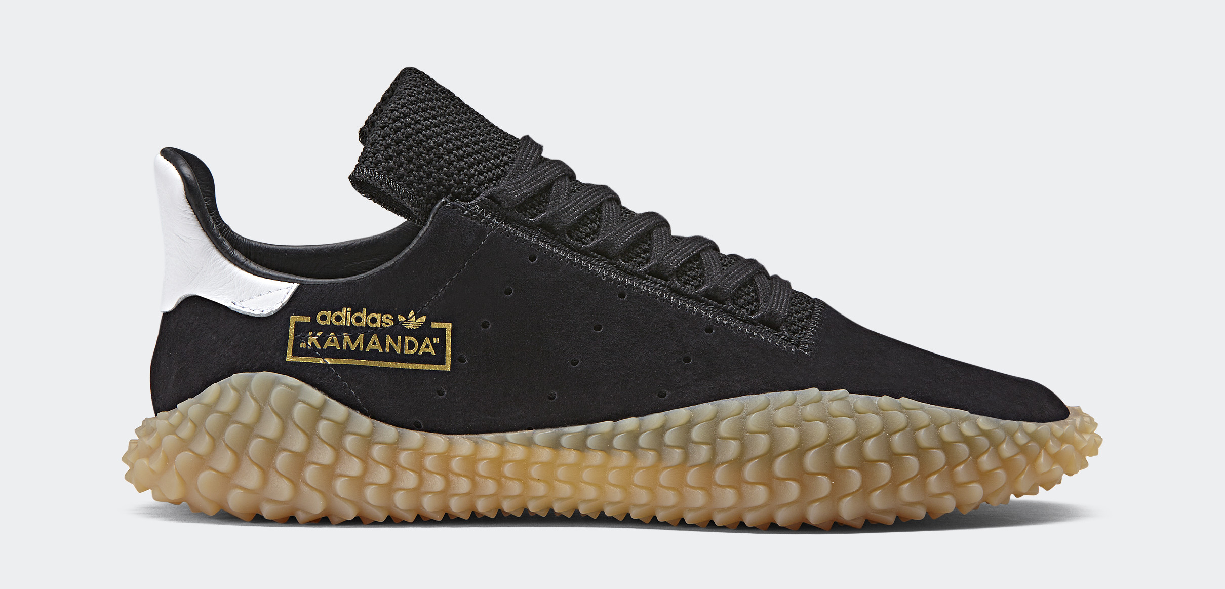 Adidas Kamanda &#x27;Black/Gum&#x27; CQ2220 (Lateral)