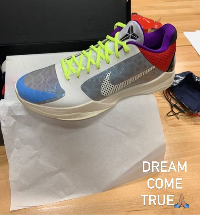 Nike Kobe 5 Protro &#x27;P.J. Tucker PE&#x27; CD4991 004 Lateral