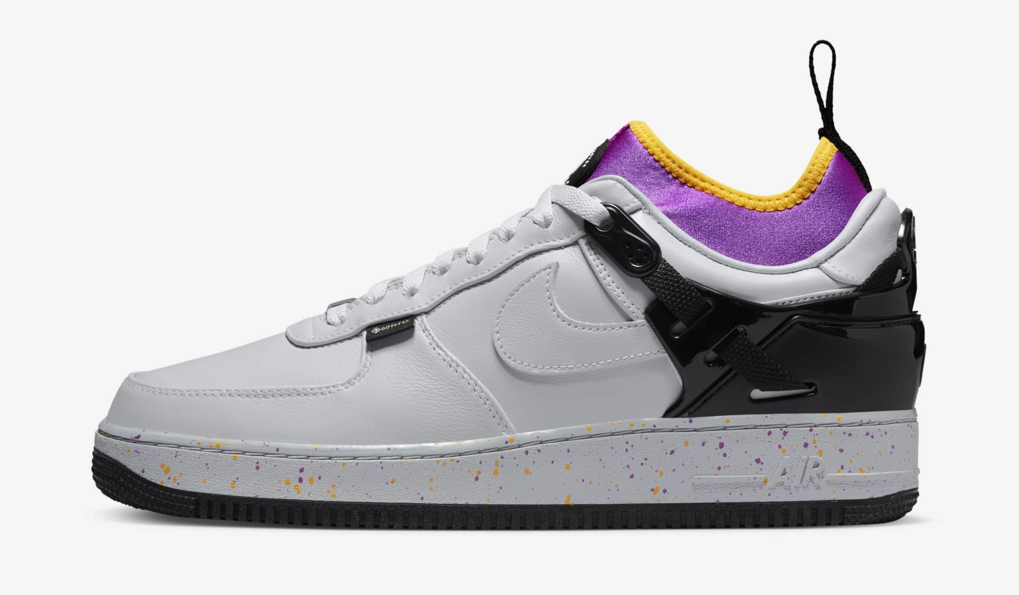 Undercover x Nike Air Force 1 Low &#x27;Grey Fog&#x27; DQ7558-001 Lateral