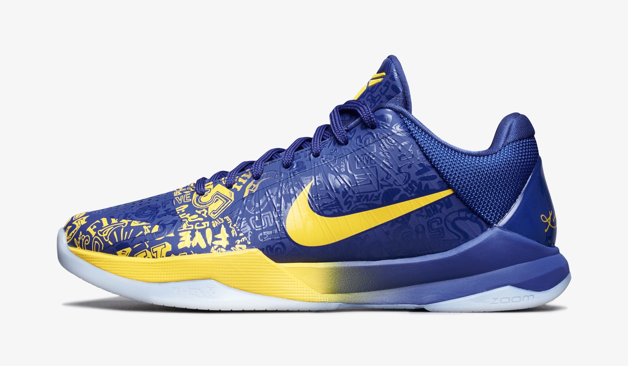 Nike Kobe 5 Protro &#x27;Five Rings&#x27; CD4991 400 Lateral