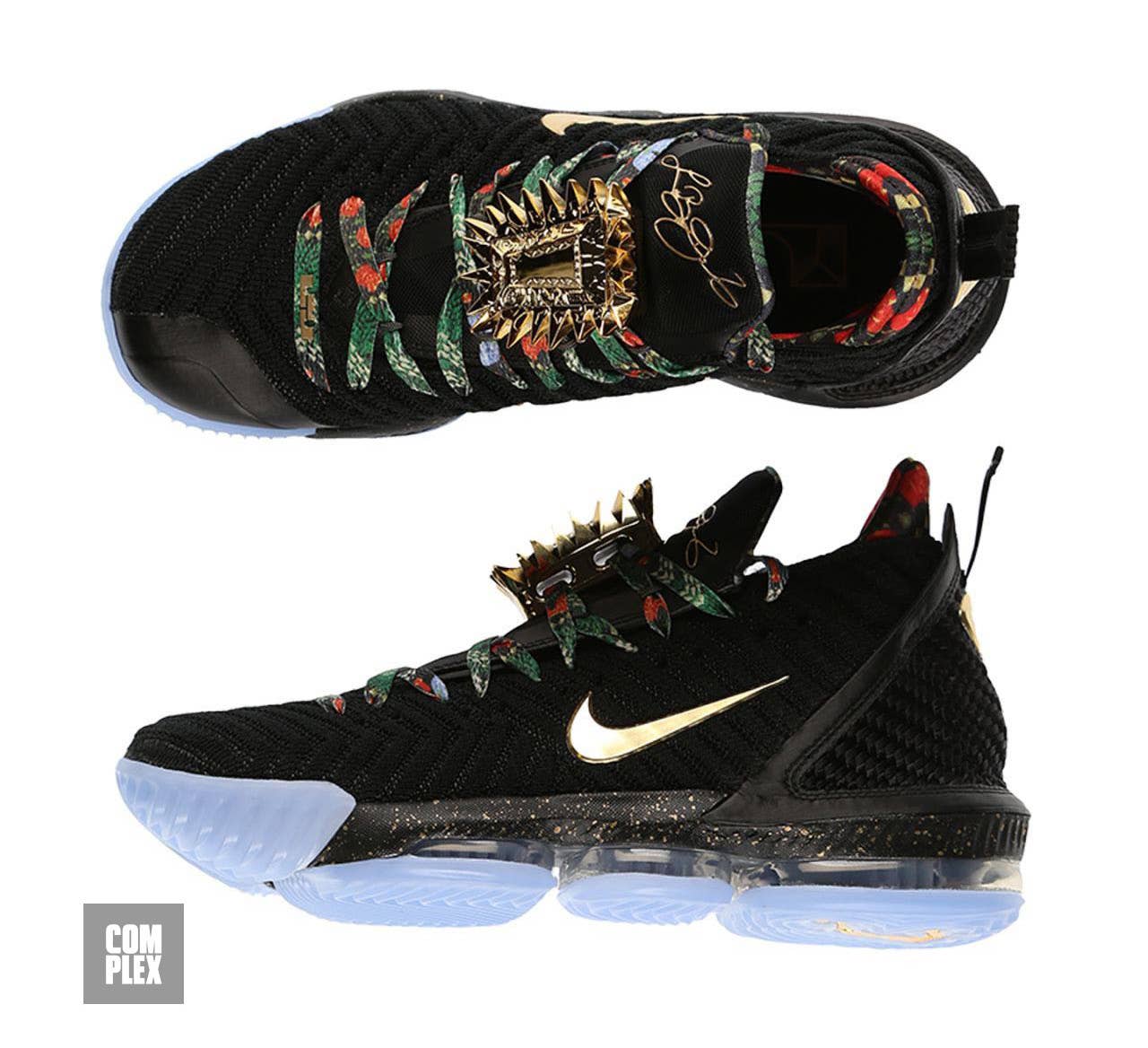 Nike LeBron 16 'Watch the Throne' (Lateral and Top)