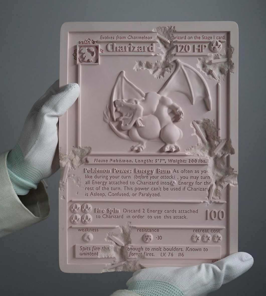 Daniel Arsham Pokémon Card 2