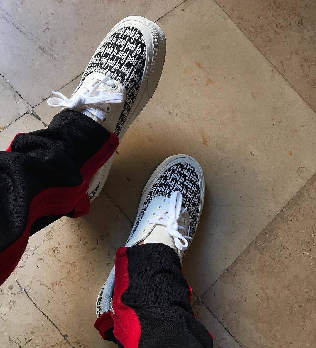 Jerry Lorenzo Fear of God x Vans Authentic 2017 Release Date On Foot
