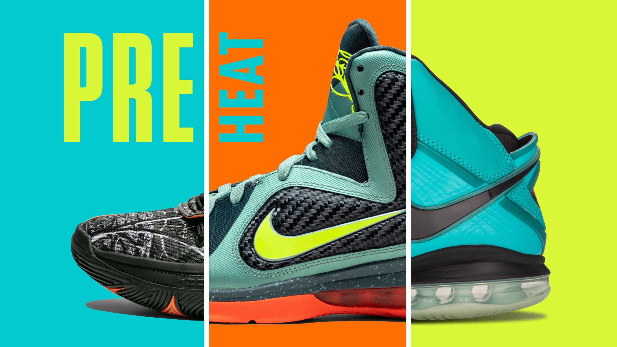 top 10 Nike Pre Heat Colorways