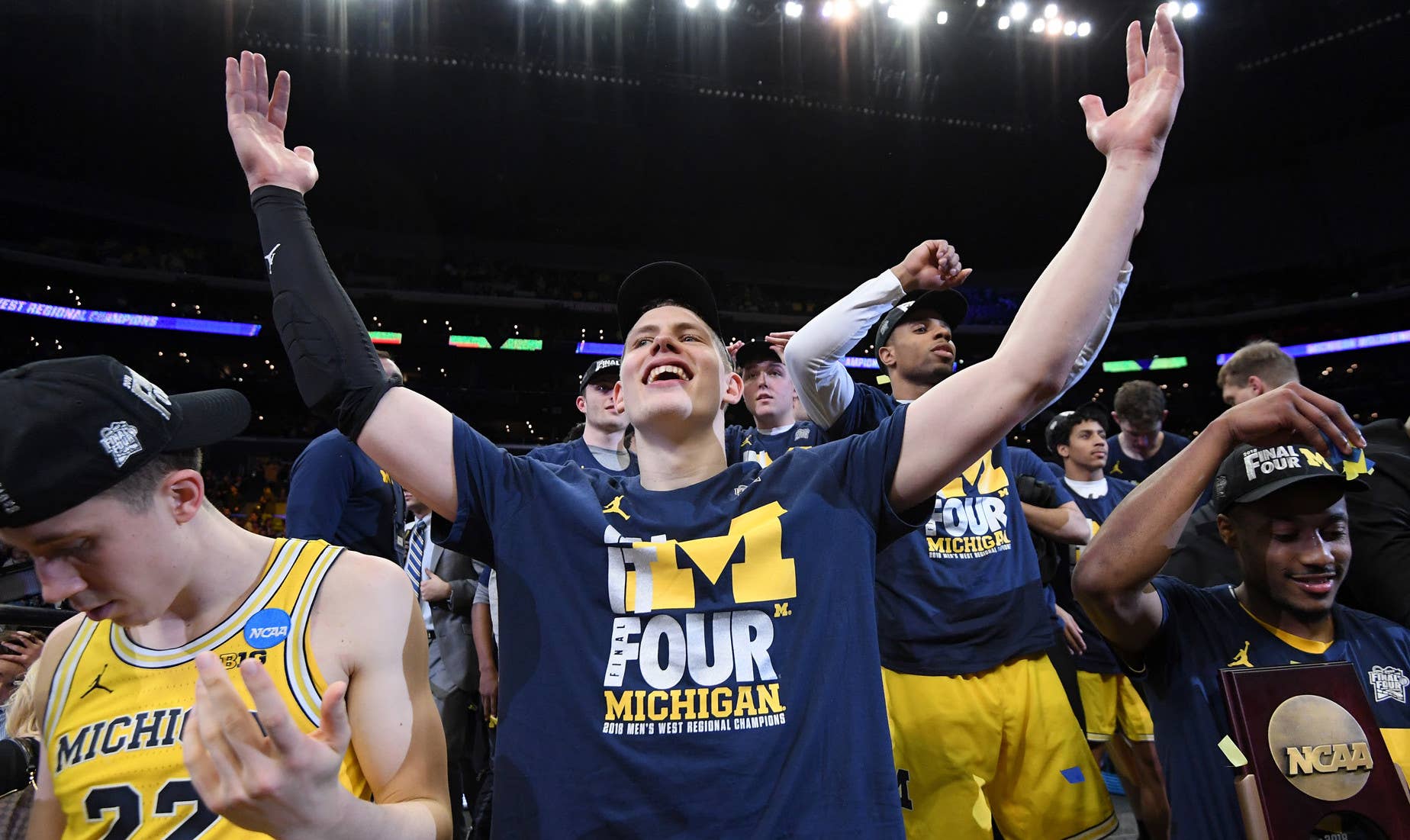 Moe Wagner and the Michigan Wolverines