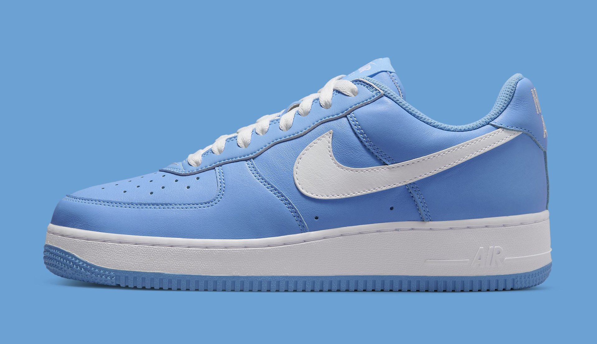 Nike Air Force 1 Low University Blue &#x27;Color of the Month&#x27; DM0576 400 Lateral