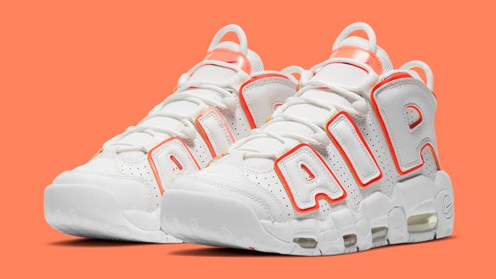 Nike Air More Uptempo &#x27;Sunset&#x27; DH4968 100 Pair