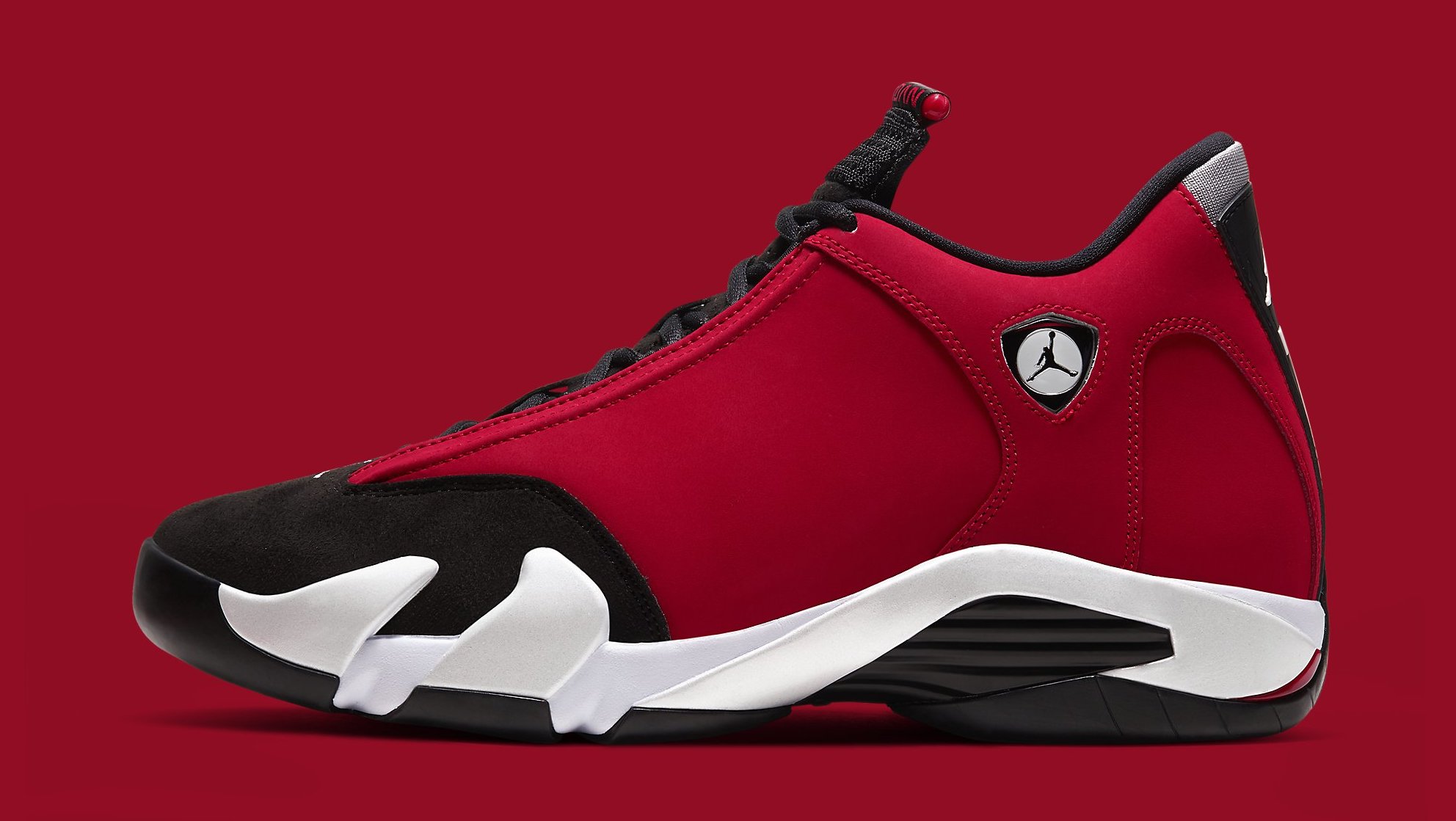 Air Jordan 14 Retro &#x27;Gym Red&#x27; 487471 006 Lateral