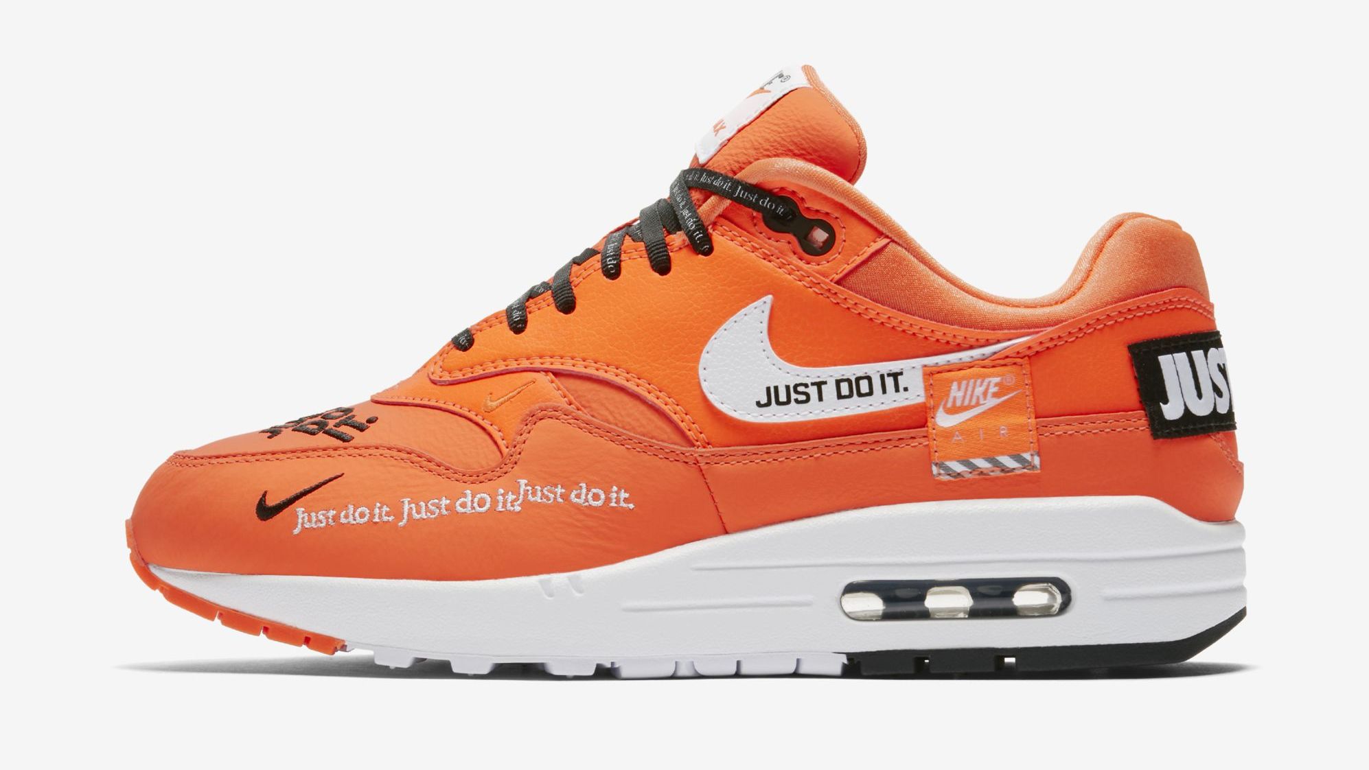 nike womens air max 1 just do it collection total orange release date