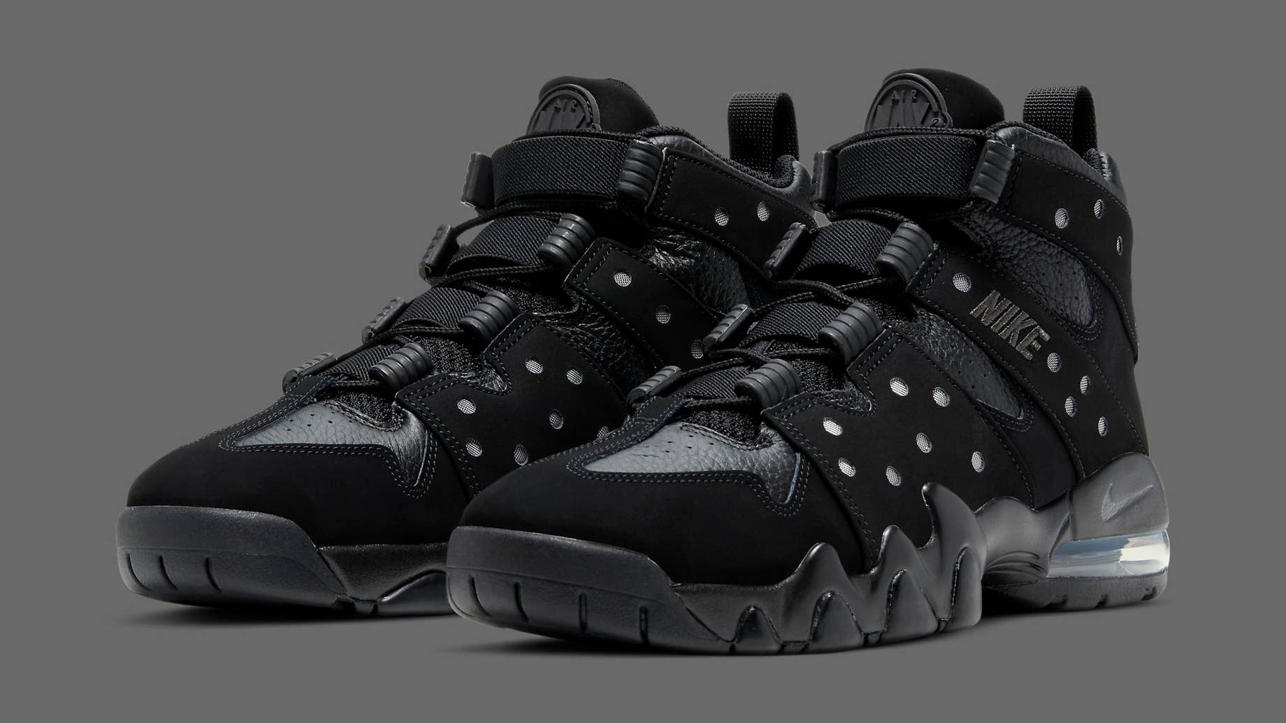 mens nike air max 2 cb 94 triple black stores