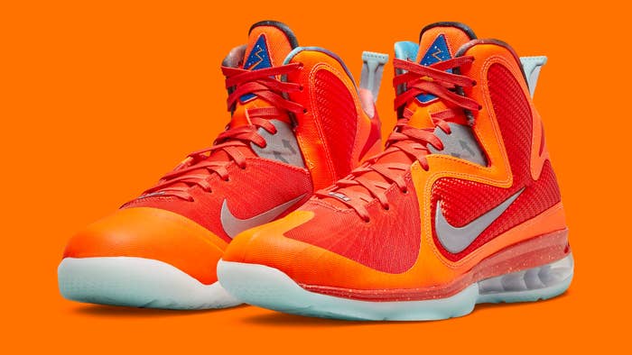 Nike LeBron 9 &#x27;Big Bang&#x27; 2022 DH8006 800 Pair