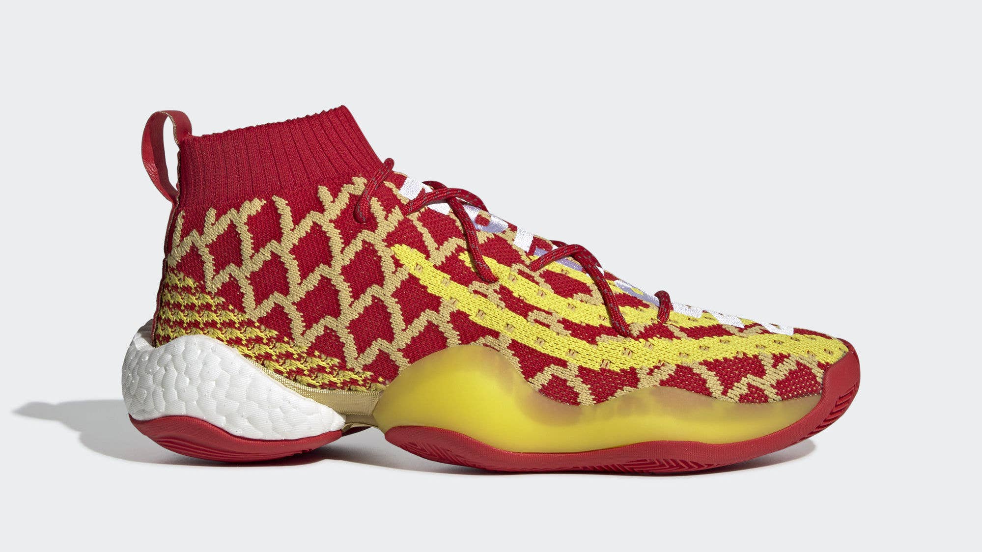 Pharrell x Adidas Crazy BYW 'Chinese New Year' EE8688 (Lateral)