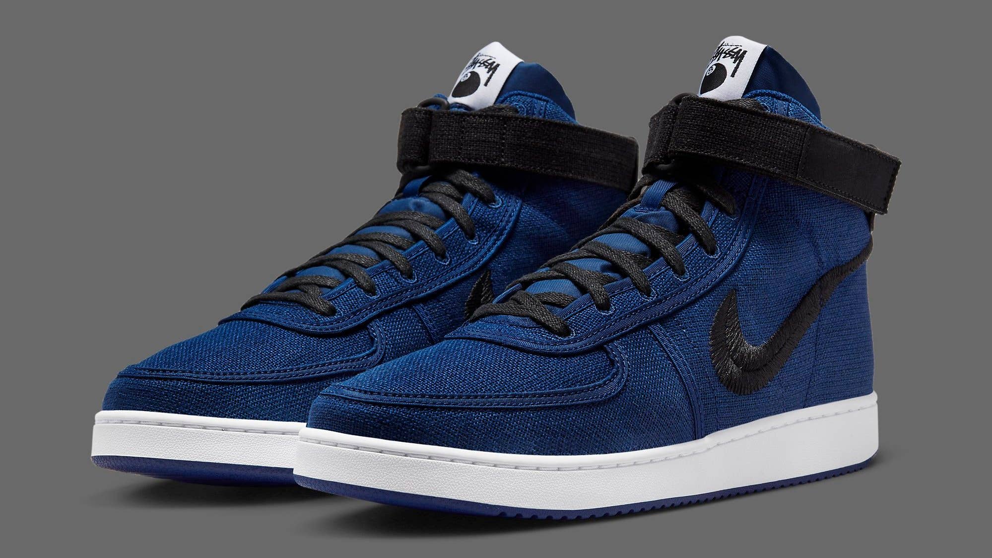 Stussy x Nike Vandal High 'Deep Royal Blue' DX5425 400 Pair