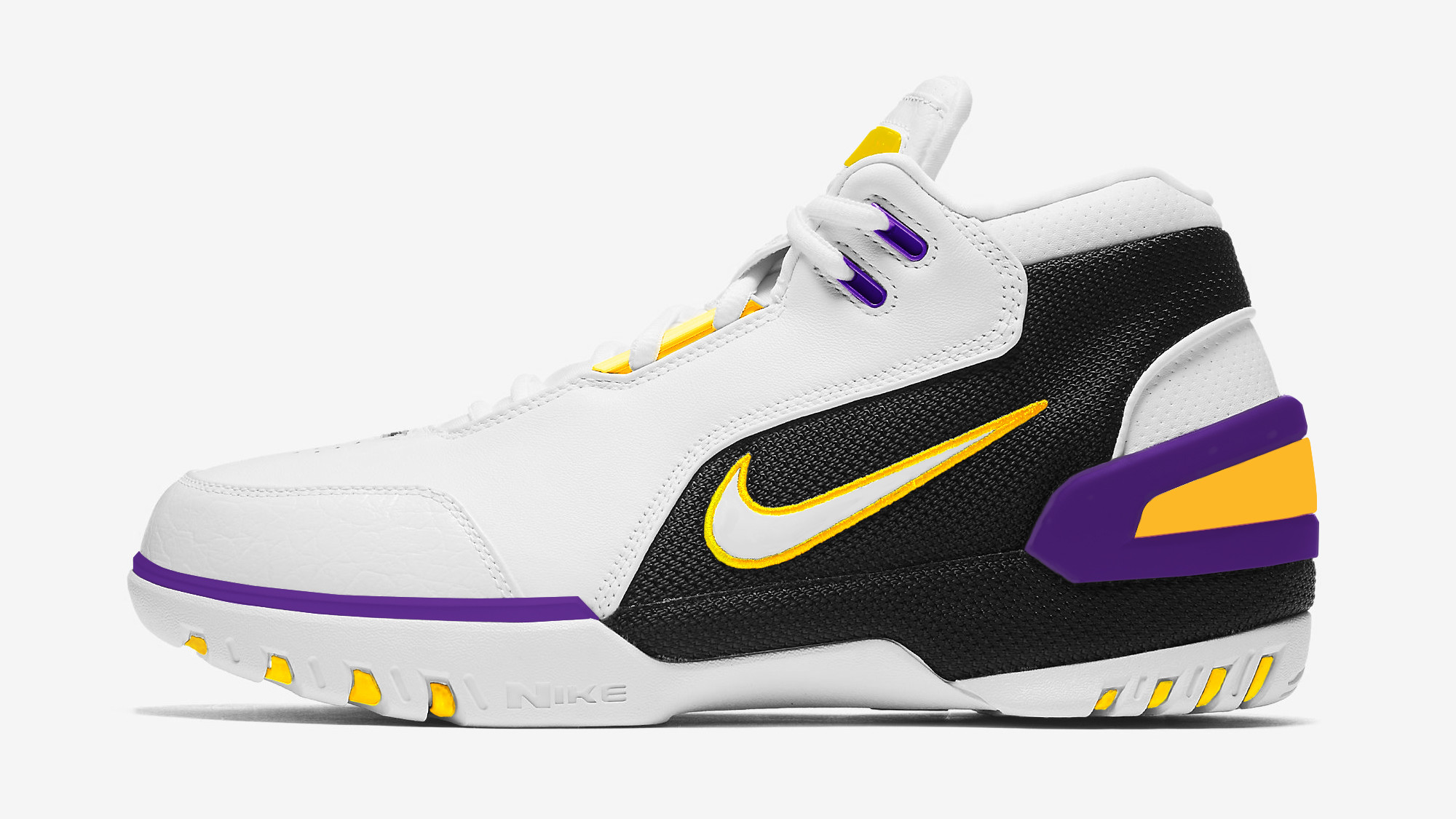 LeBron James Goes Public as a Laker in Purple Nike Air Zoom Generations