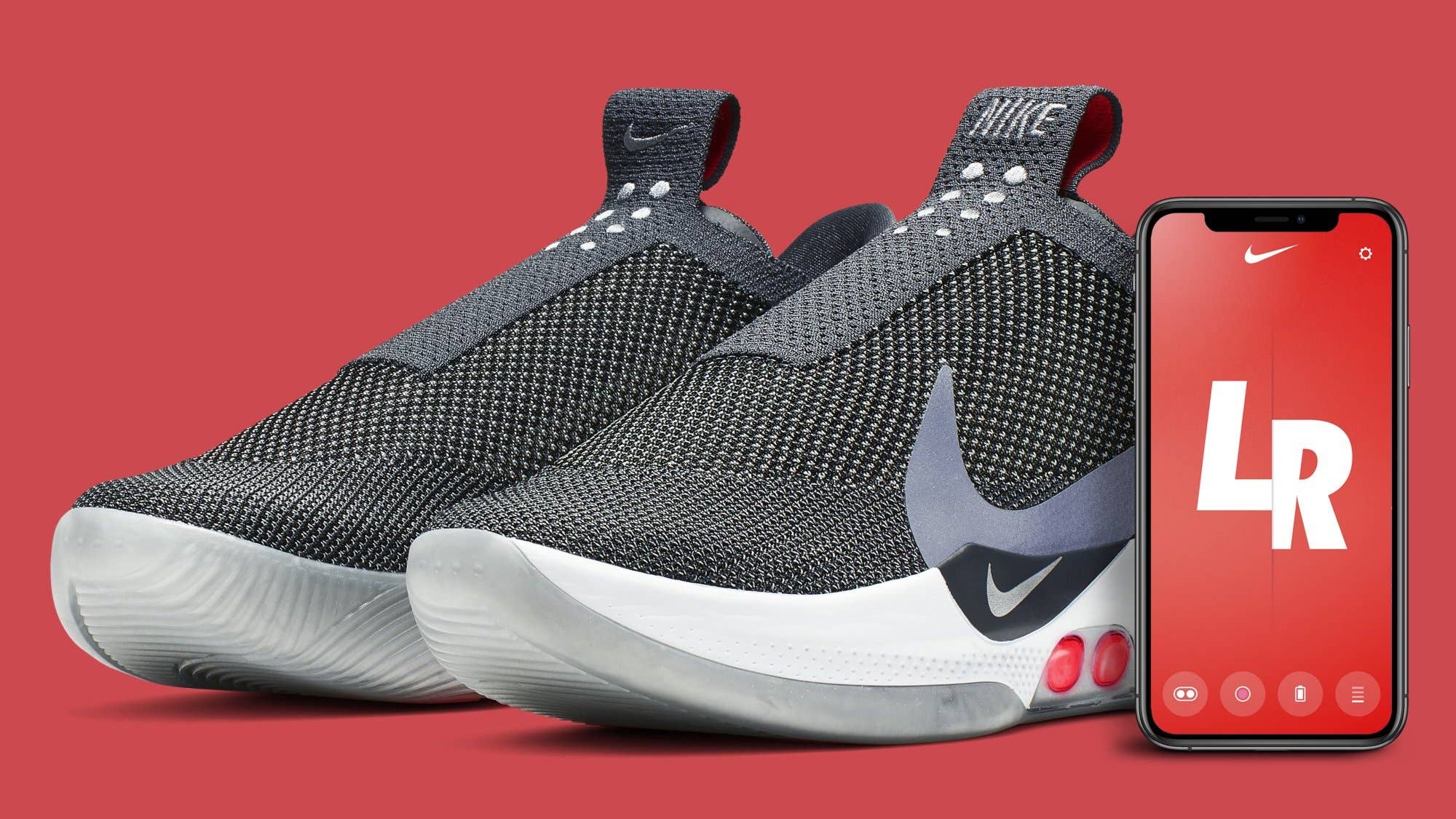 Nike Adapt BB 'Dark Grey' AO2582 004 (Pair)