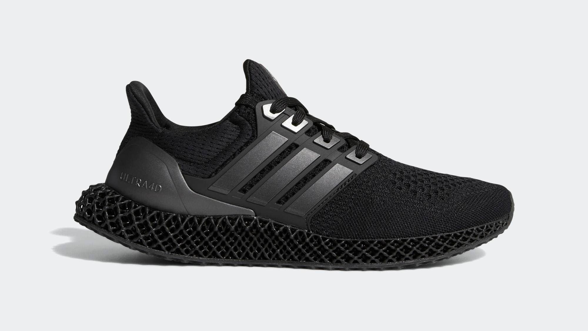 Adidas Ultra 4D 'Black' FY4286 Lateral