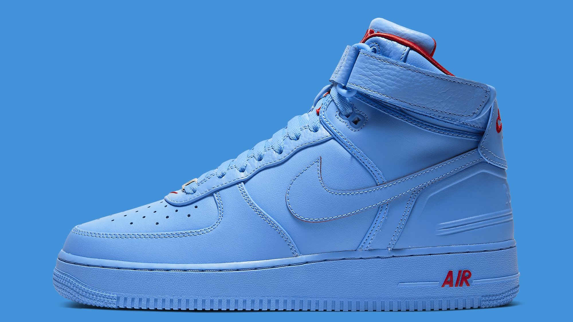 Don C x Nike Air Force 1 High Release Date CW3812 400 Profile