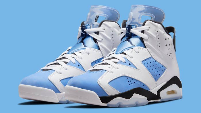 Air Jordan VI 6 UNC Release Date CT8529 410 Pair