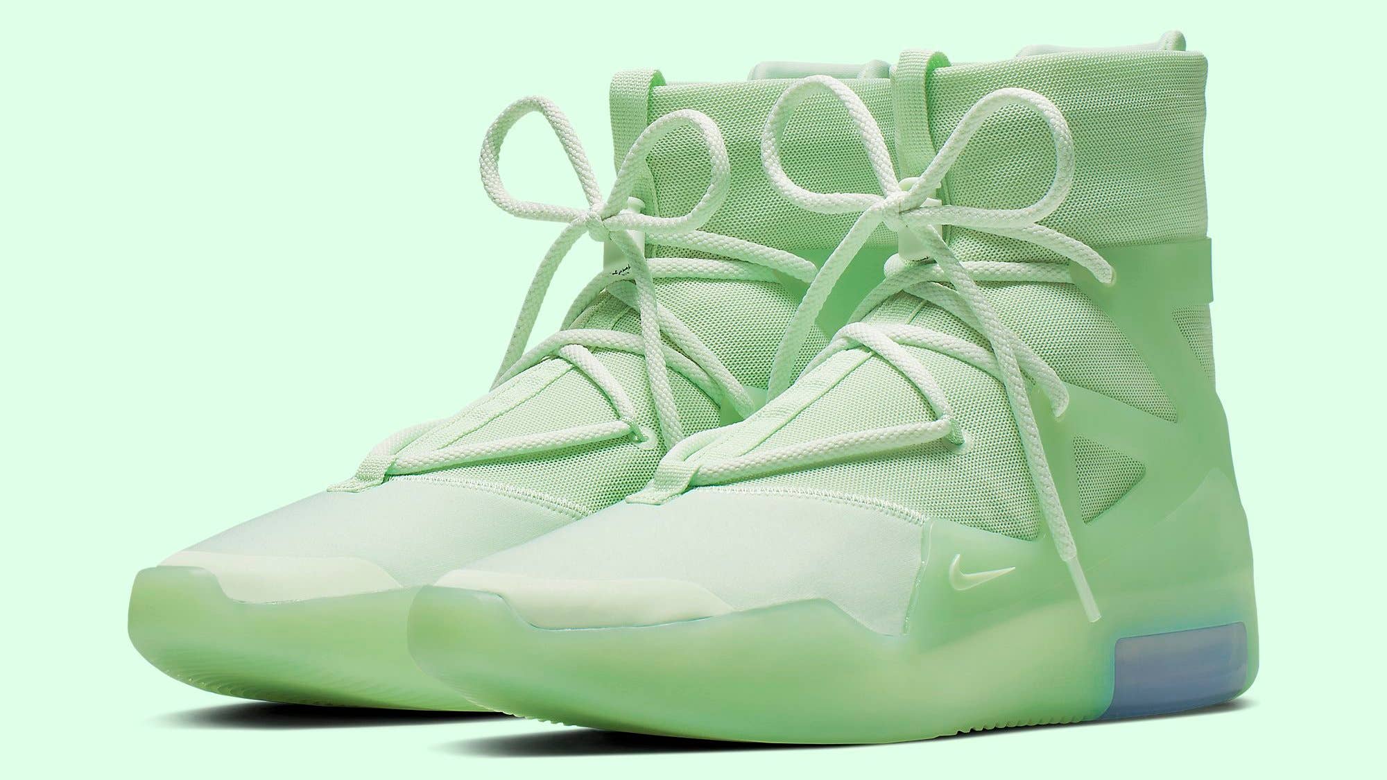 Nike Air Fear of God 1 'Frosted Spruce' AR4237 300 Pair
