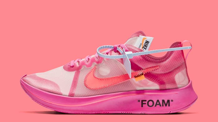 off white nike zoom fly tulip pink aj4588 600 lateral