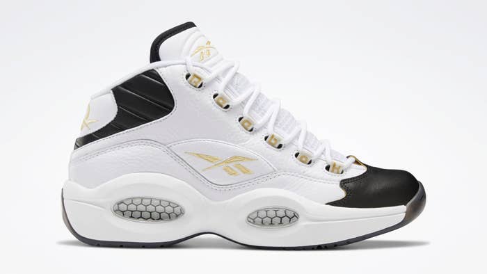 Reebok Question Mid &#x27;Respect My Shine&#x27; EF7599 Lateral