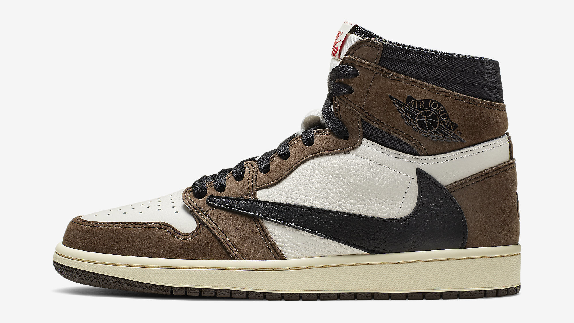 Travis Scott x Air Jordan 1 Brown Release Date CD4487 100 Profile