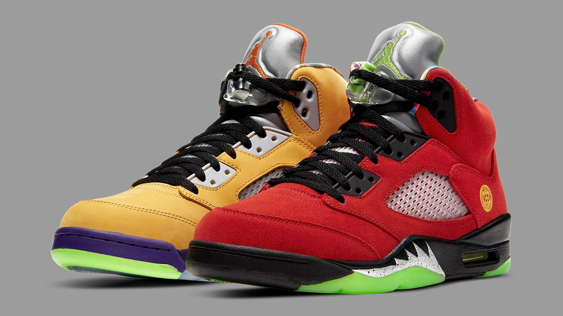 'What The' Air Jordan 5s Have an Official Release Date Complex