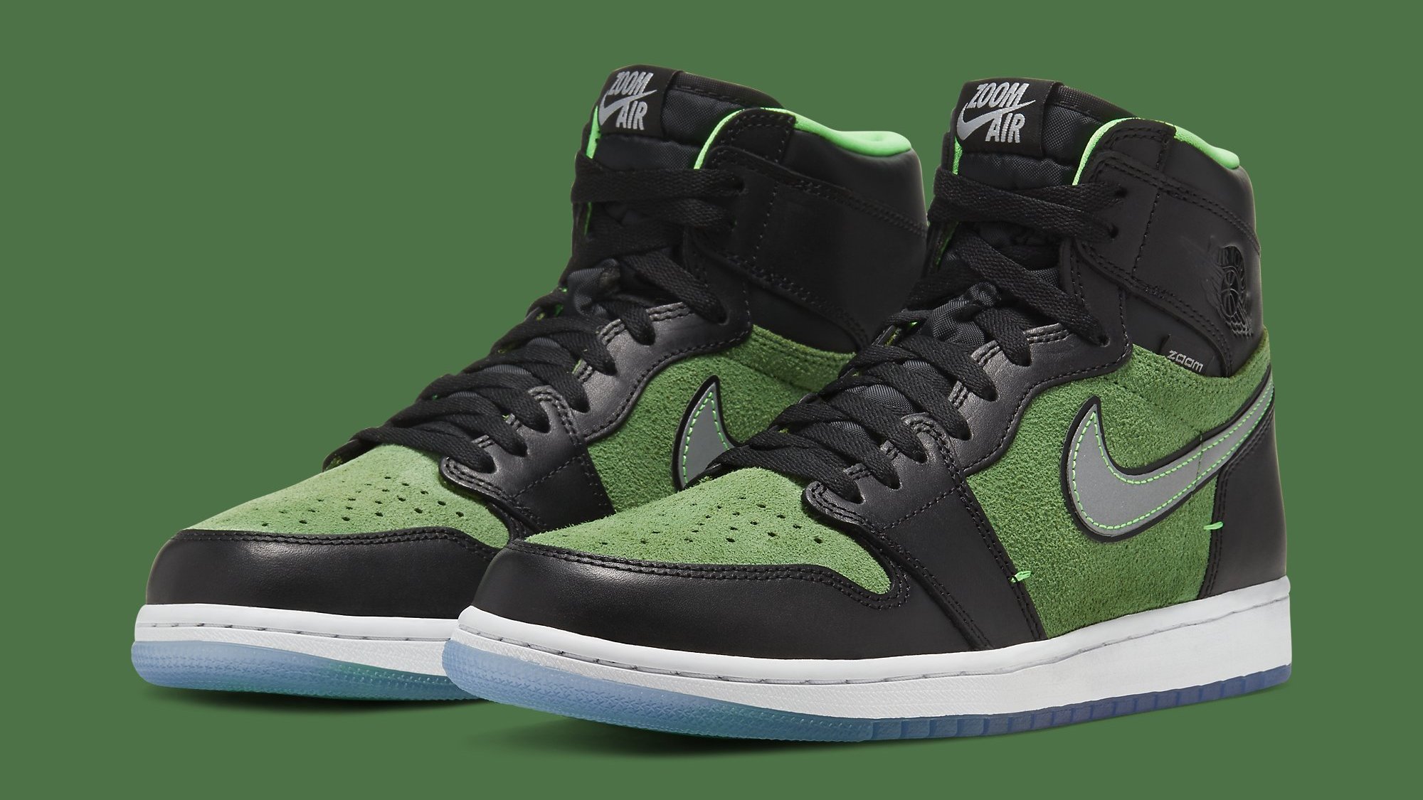 Air jordan mid green sale