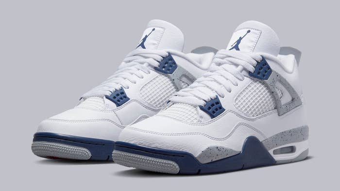 Air Jordan 4 &#x27;Midnight Navy&#x27; DH6927 140 (Pair)