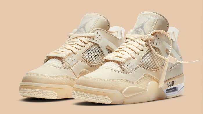 Off-White's Air Jordan 4 Collab to Release This Month