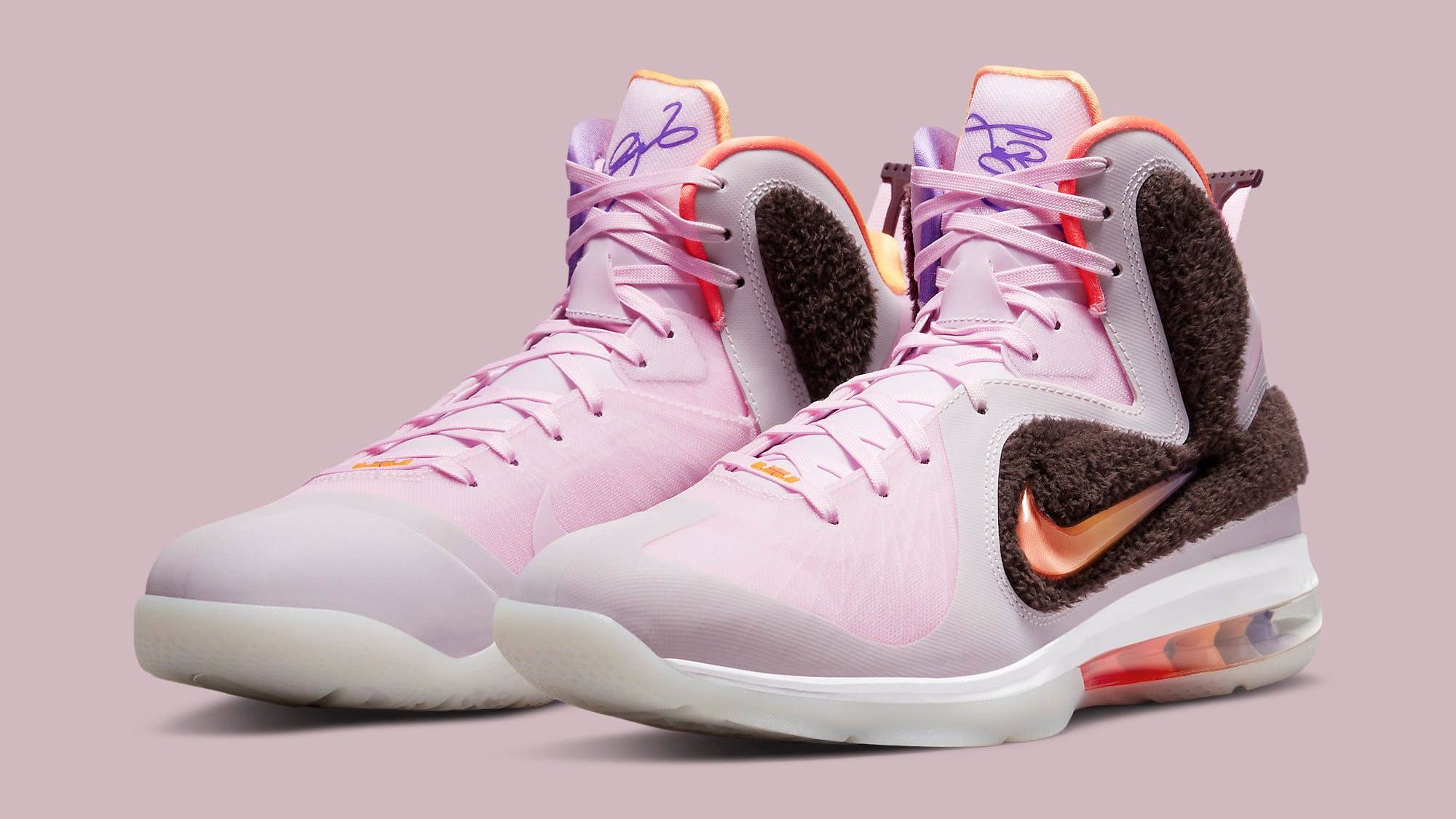 Nike LeBron 9 'Regal Pink' DJ3908 600 Pair