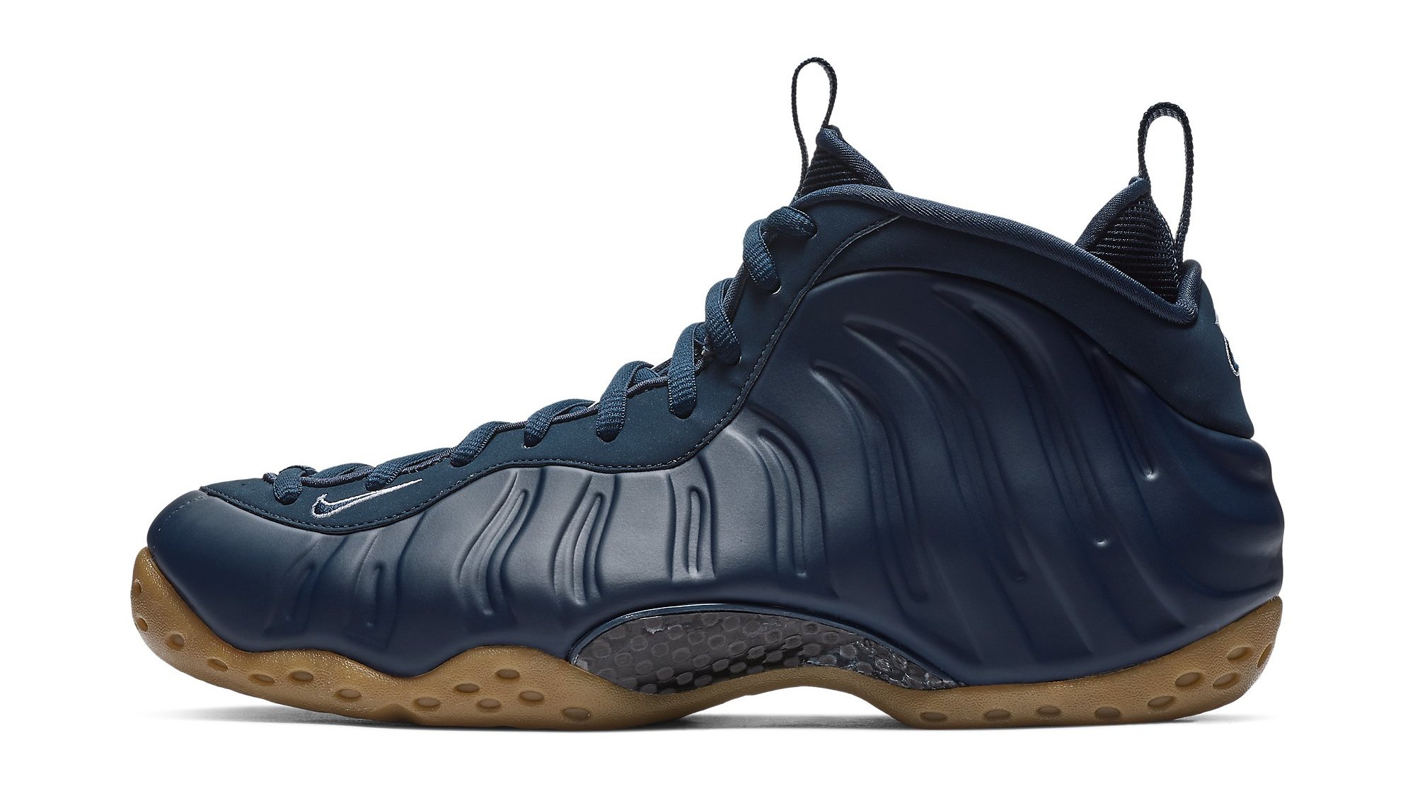 nike air foamposite one midnight navy 314996 405 lateral