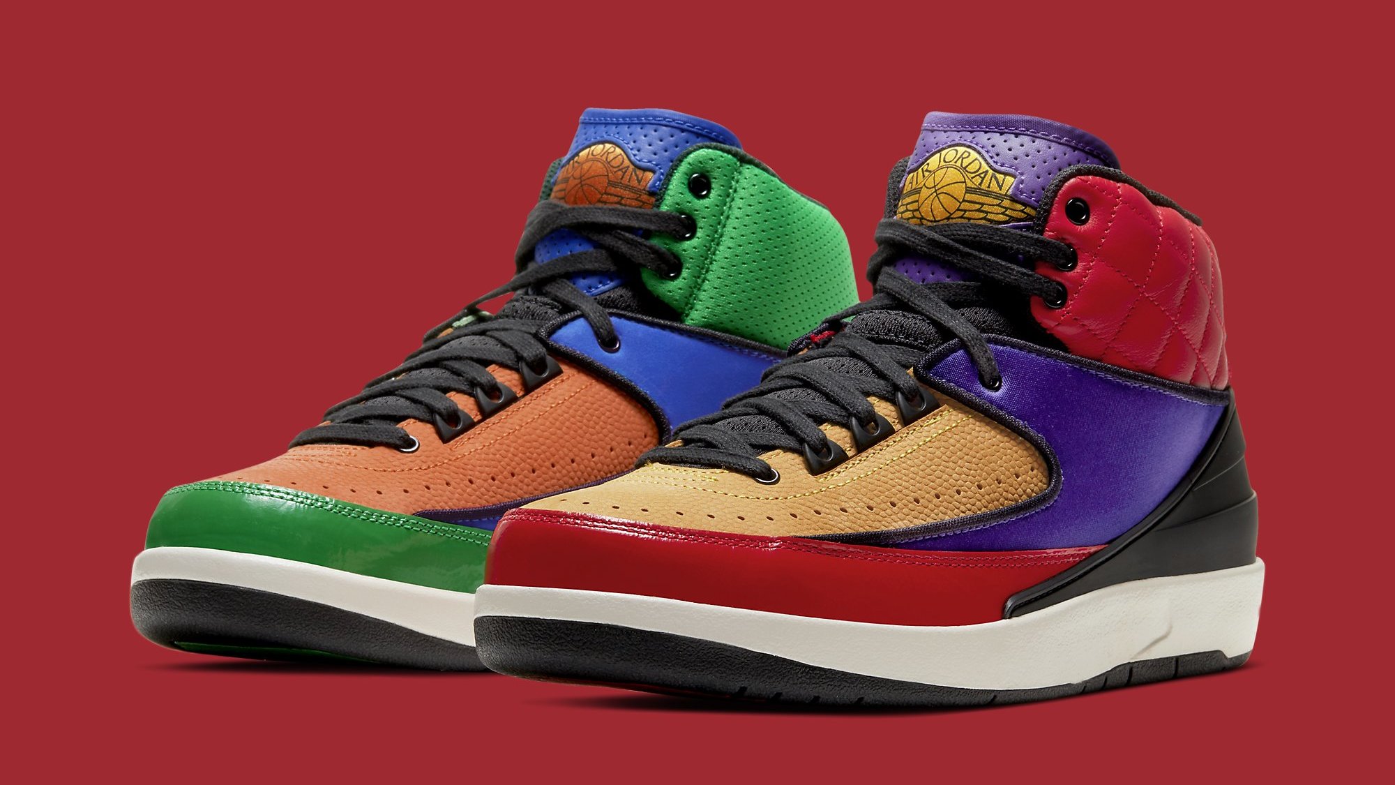 Multi colored 2024 air jordans