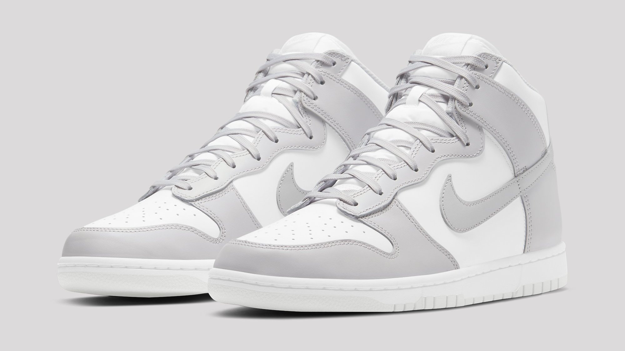 White nike shop dunk hi