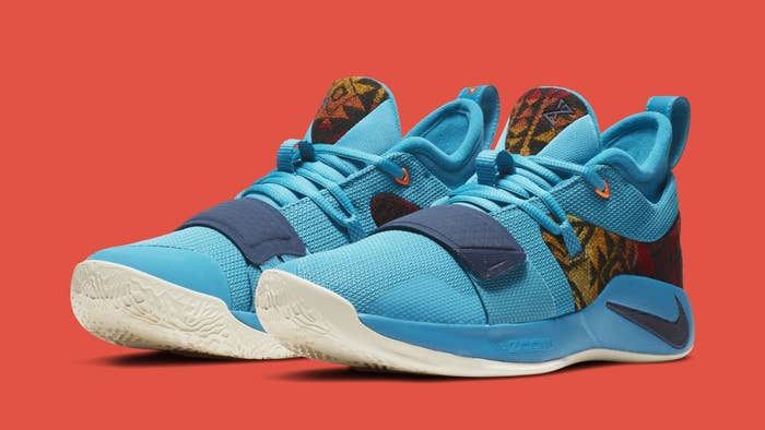 Nike PG 2.5 &#x27;Pendleton&#x27; Multi Color/College Navy CI0294 900 (Pair)