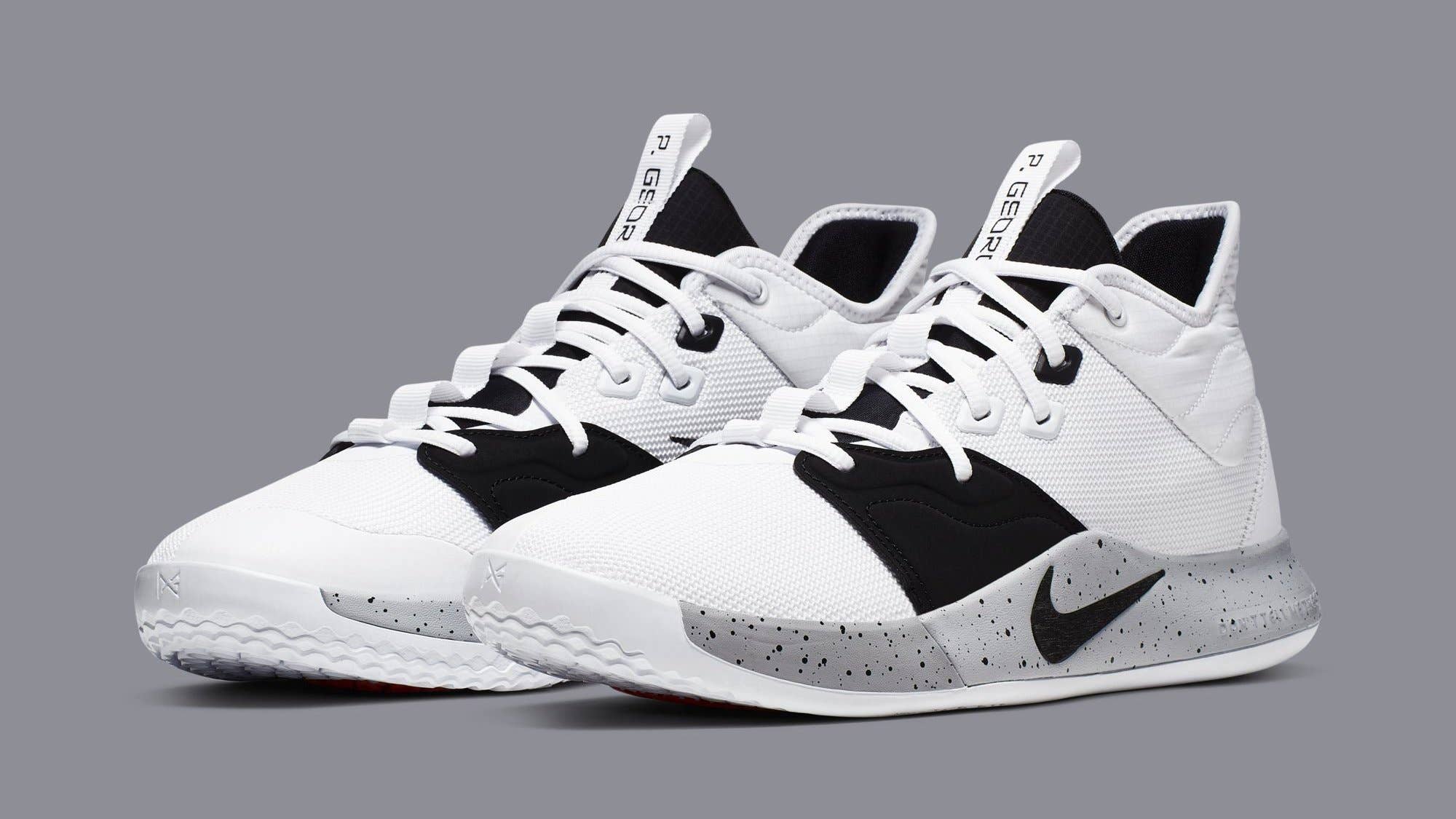This Nike PG 3 Colorway Resembles 'White Cement' Air Jordan 4