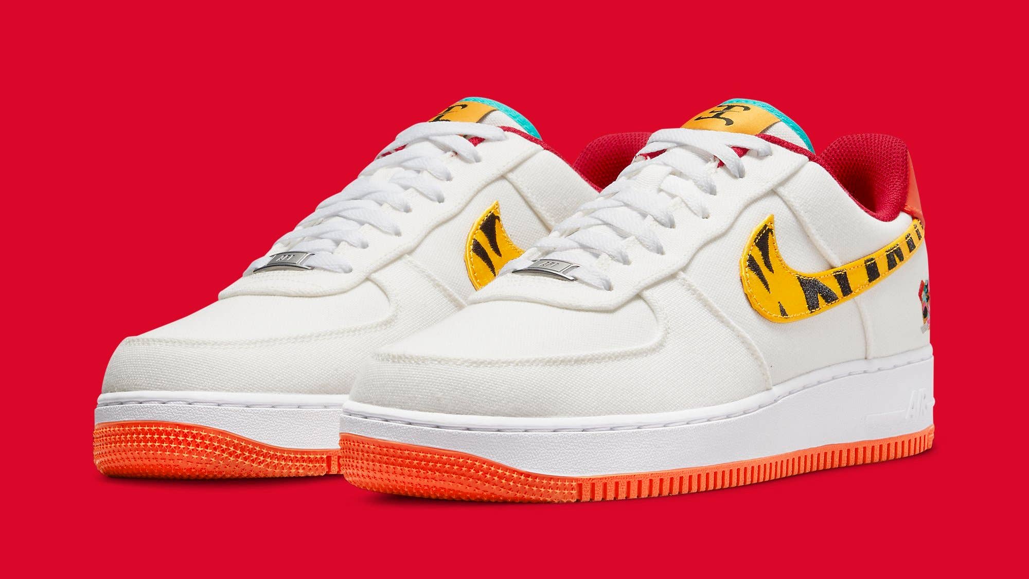Nike Air Force 1 Low 'Year of the Tiger' DR0147 171 Pair