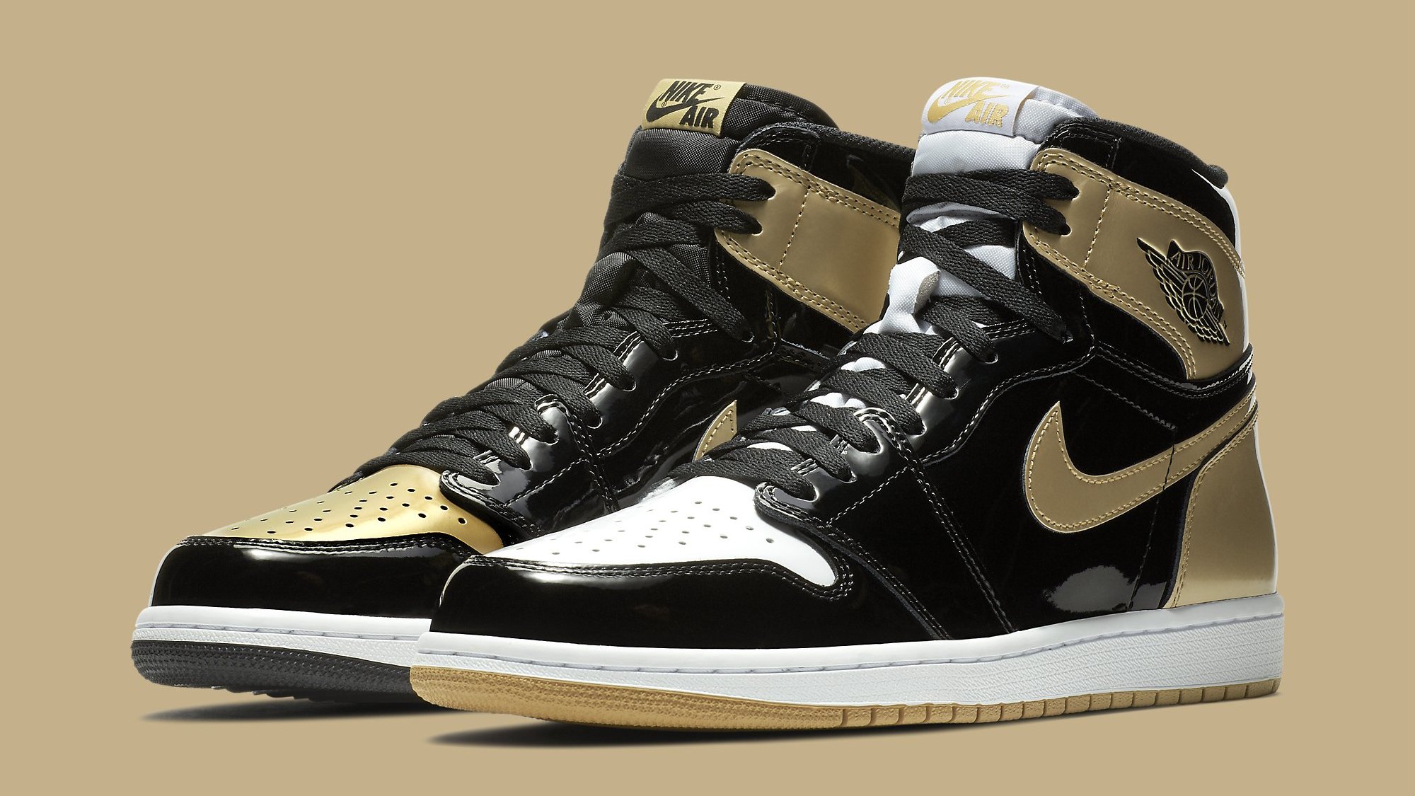 Where 3 Gold' Air Jordan 1s Releasing on Cyber Monday |