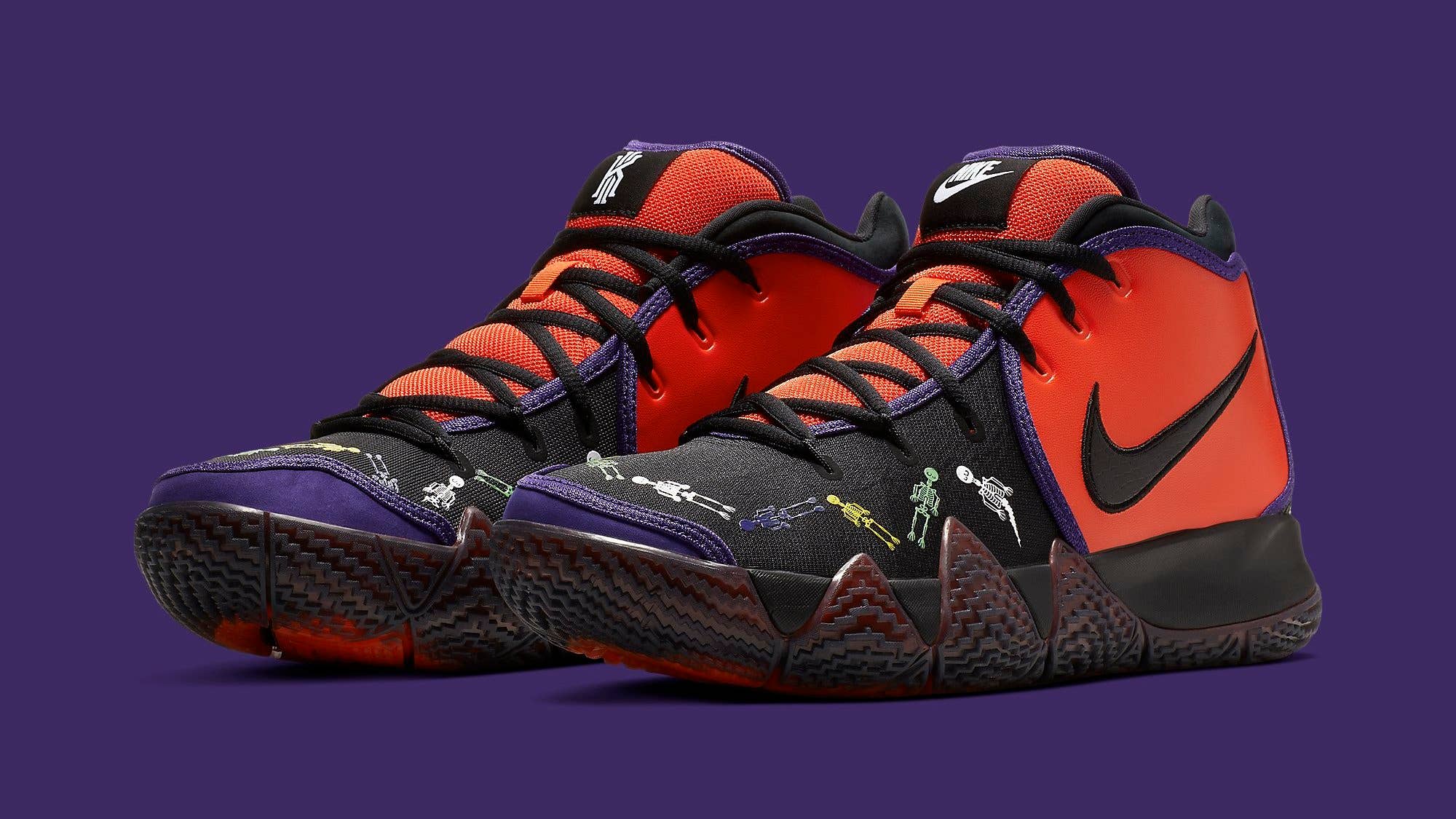 Nike Kyrie 4 'Day of the Dead' CI0278 800 (Pair)