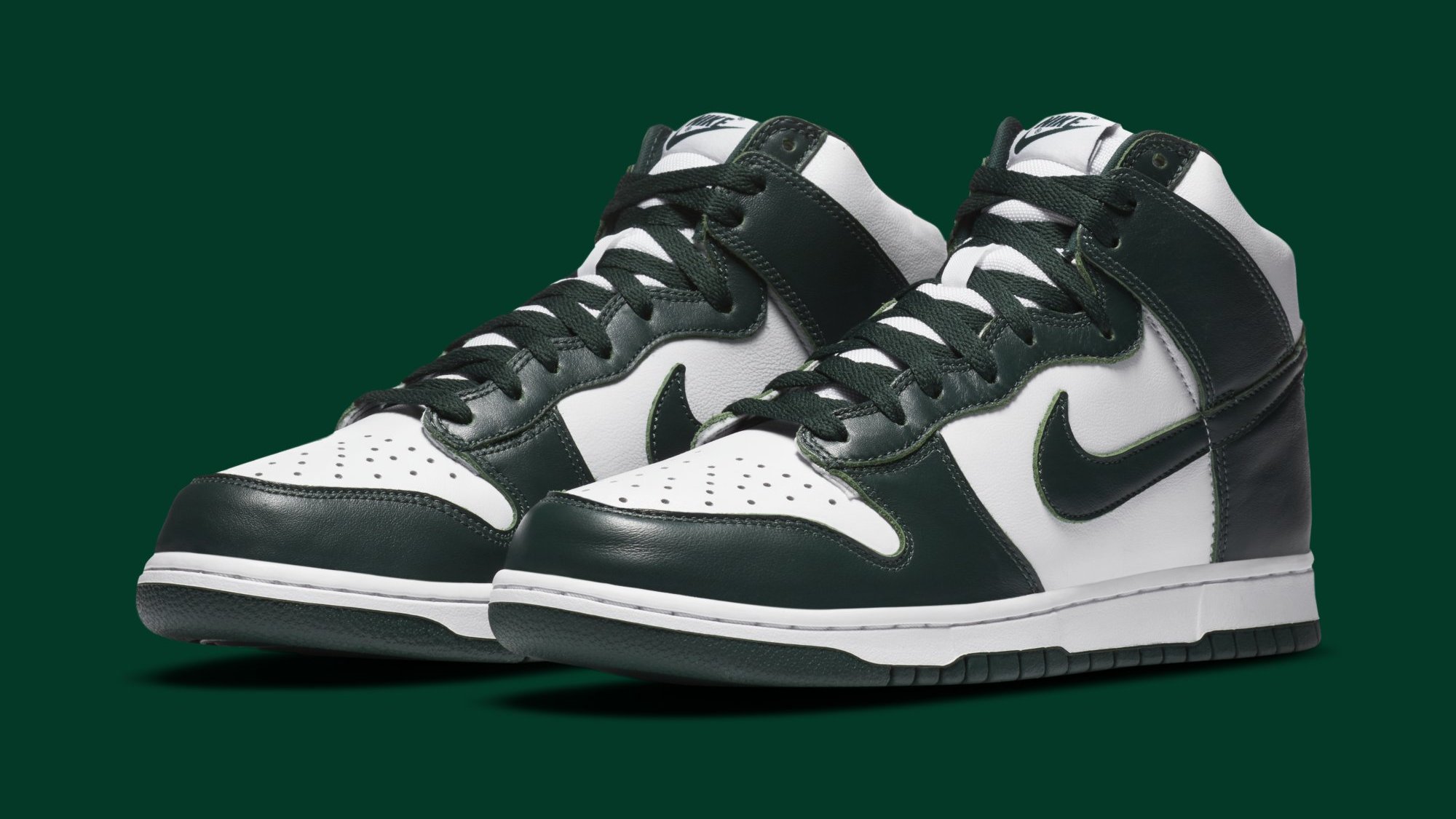 NIKE DUNK HIGH Sparthan Green