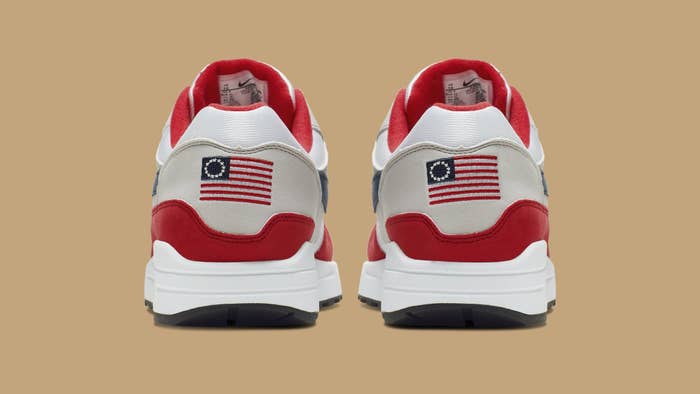 Nike Air Max 1 &#x27;Fourth of July&#x27; CJ4283 100 (Heel)