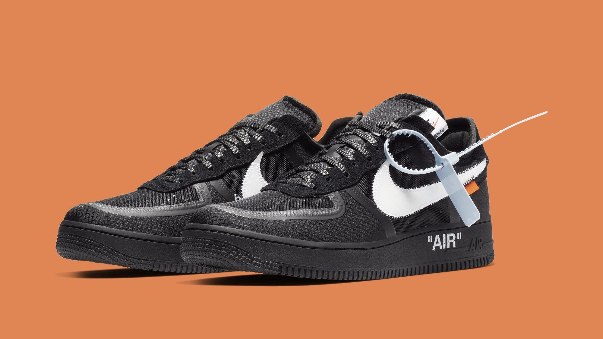 The 'Black/White' Off-White x Nike Air Force 1 Is Almost Here