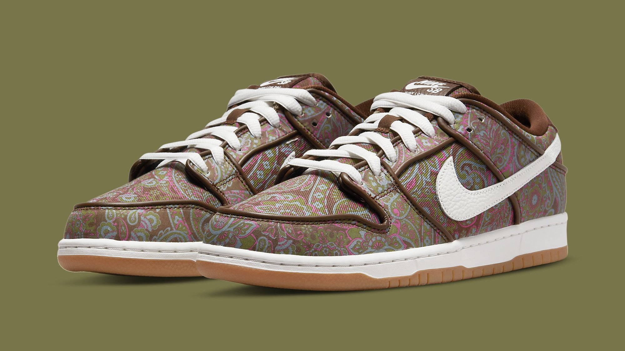 Paisley Prints Cover This Nike SB Dunk | Complex