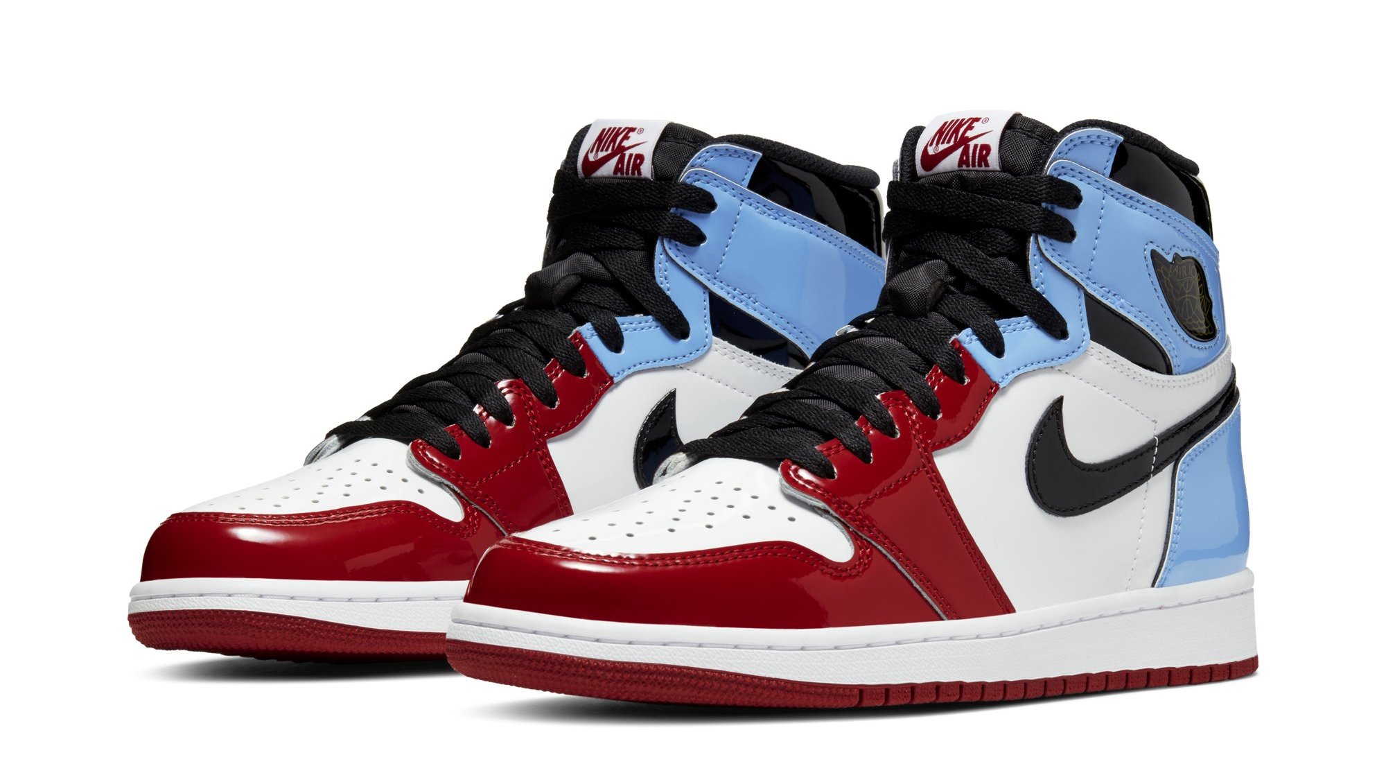 Air jordan 1 hot sale high patent leather unc