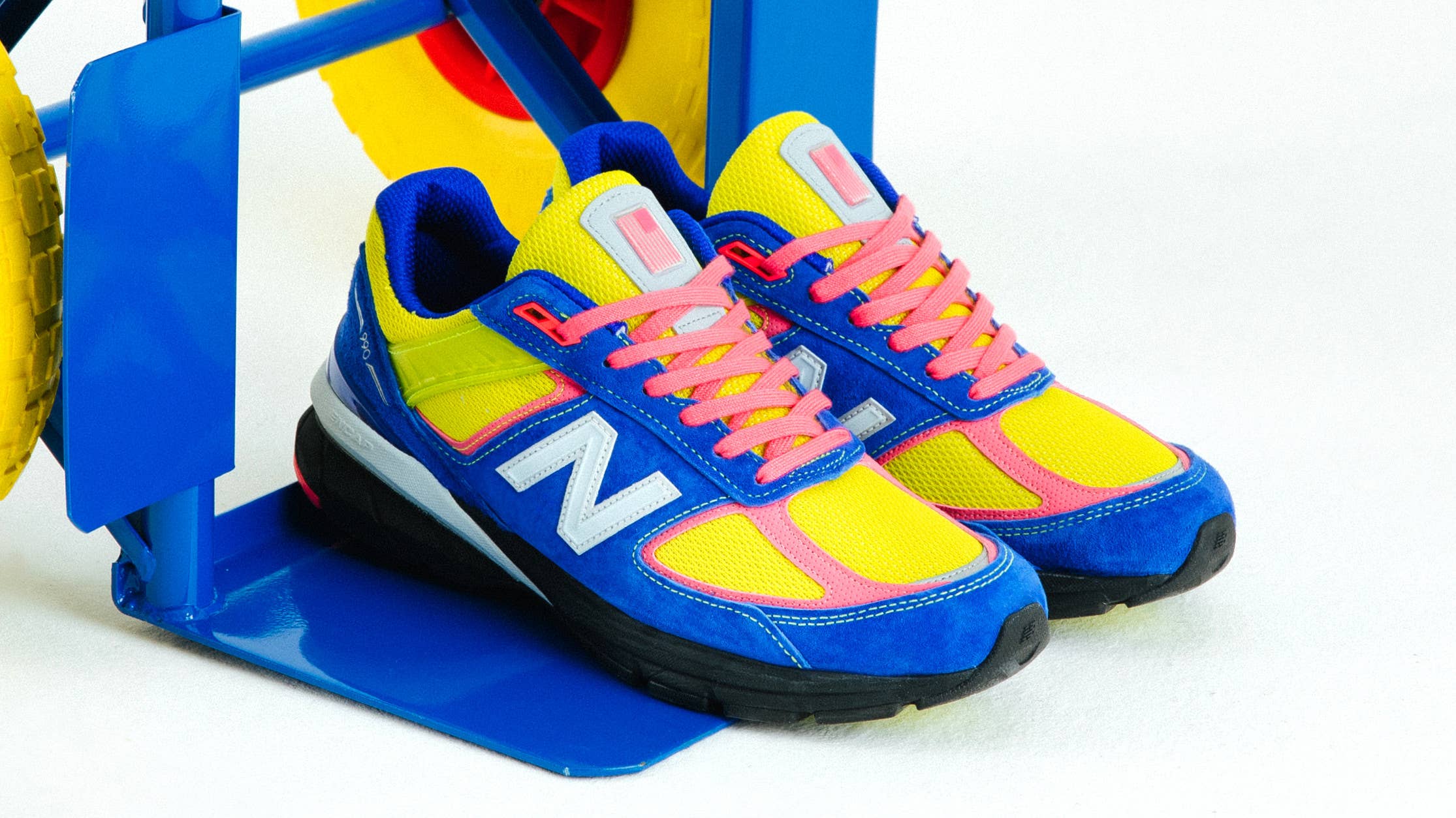 Size? New Balance 990v5 Release Date Hand Truck