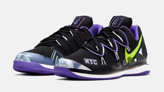 nikecourt air zoom vapor x kyrie 5 nyc pair