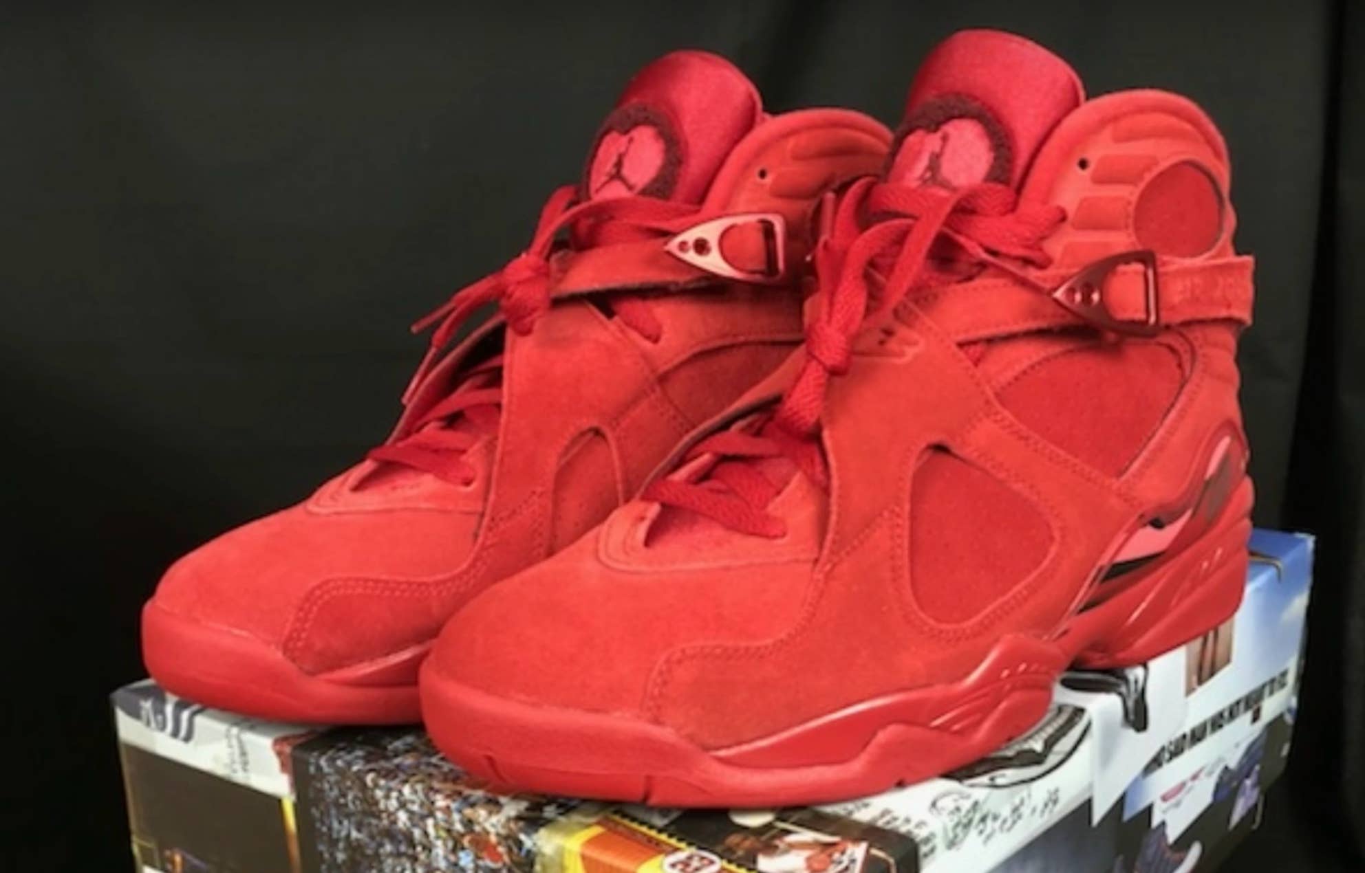 Jordan Brand Is Dropping All Red 8s for Valentine s Day Complex