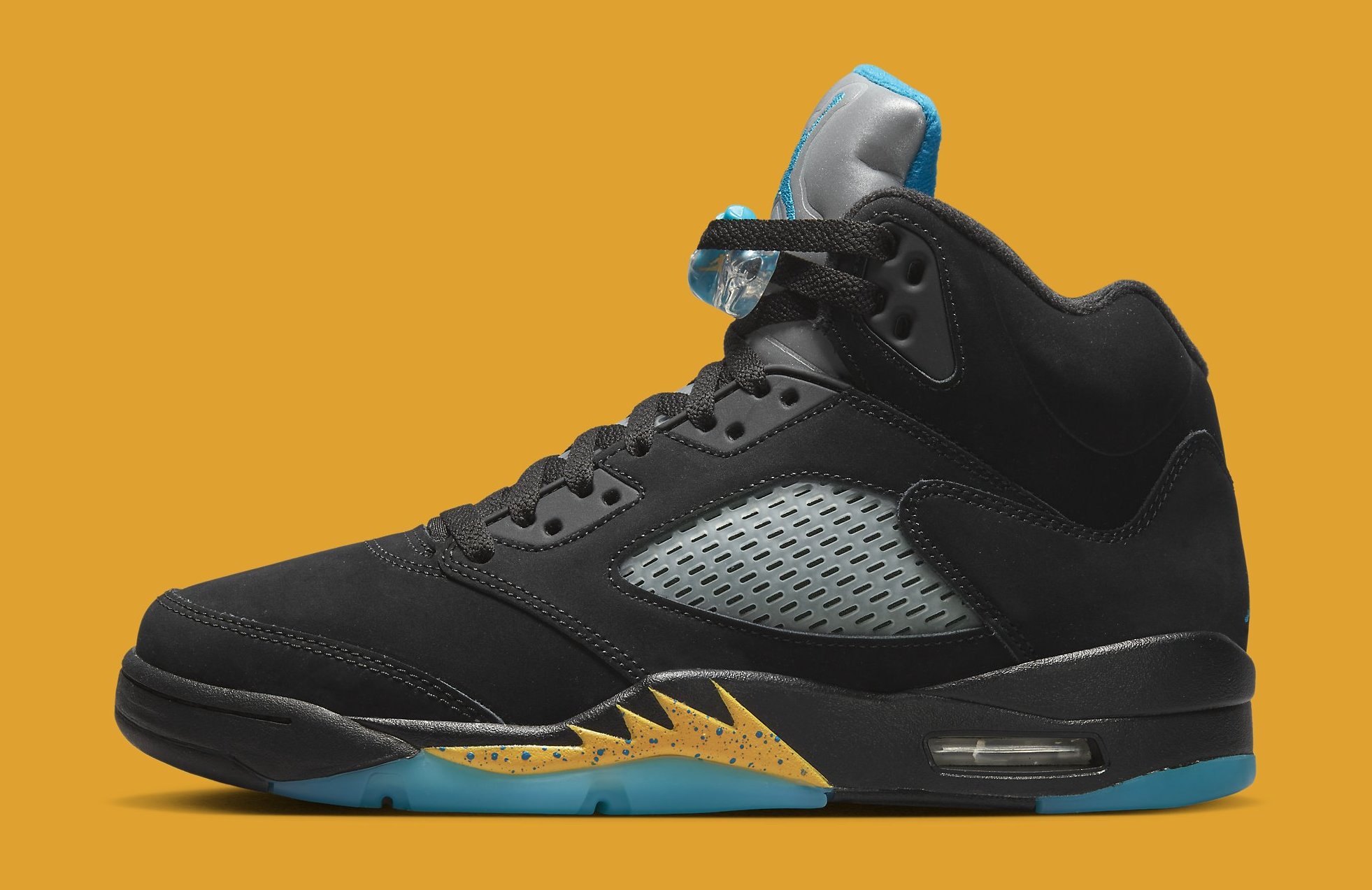 Air Jordan 5 Retro &#x27;Aqua&#x27; DD0587 047 Lateral